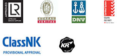 AMI Marine Approvals Logo - Lloyds, Bureau Veritas, DNV, ISO, QA, Class NK, KR