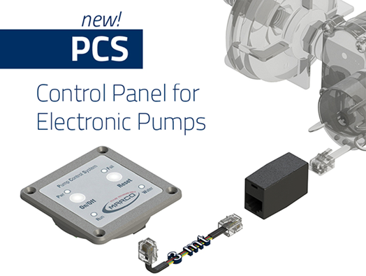 PCS Control Panel for Electronic Pumps