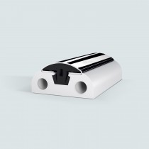 BASE PVC 50mm for S/S BINOX 35mm - WHITE