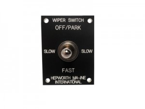 TOGGLE SWITCH 2 SPD WITH SGL FACIA PLATE