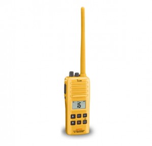 IC-GM1600E H/HELD 5W55CH W/PRF VHF GMDSS