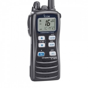 IC-M72 H/HELD 5W 55CH W/PROOF VHF